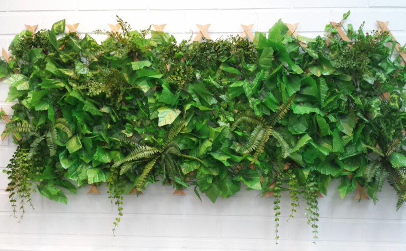 CrÃ©ez une oasis de verdure sans effort avec les murs vÃ©gÃ©taux artificiels