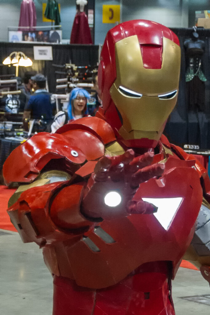 Le héros Iron Man