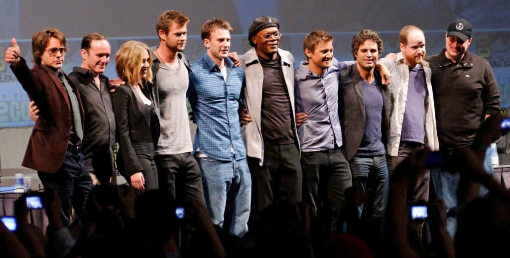 Les acteurs des Avengers